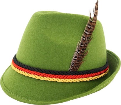 German Alpine Bavarian Oktoberfest Halloween Cosplay Costume Party Hat (3 Colors) - TVStoreOnline