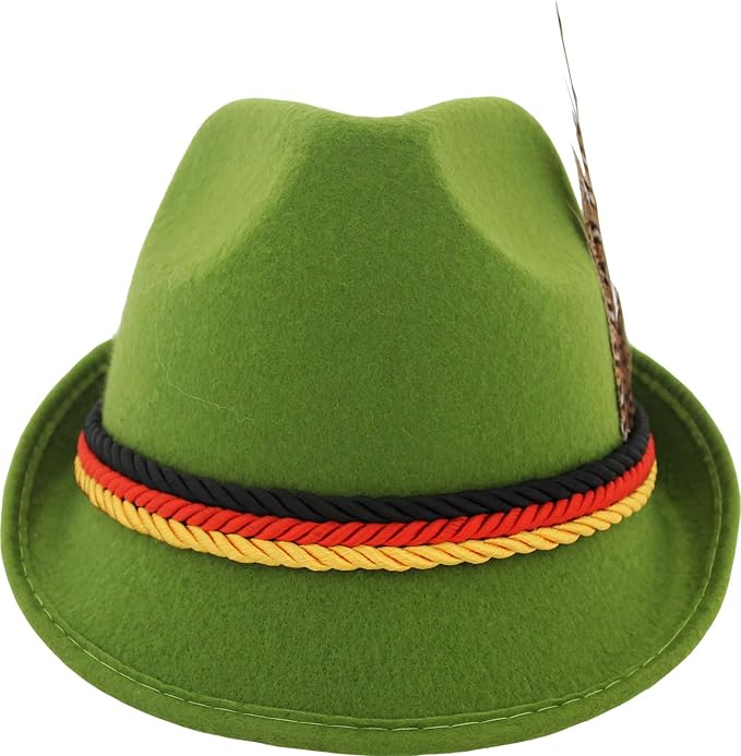 German Alpine Bavarian Oktoberfest Halloween Cosplay Costume Party Hat (3 Colors) - TVStoreOnline