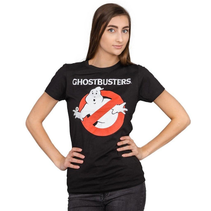 Ghostbusters Vintage Logo Junior's Tee-tvso