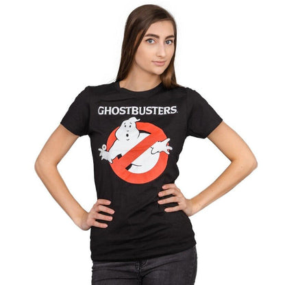 Ghostbusters Vintage Logo Junior's Tee-tvso