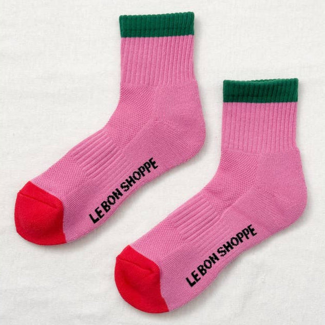 Color Block in Rose & Green