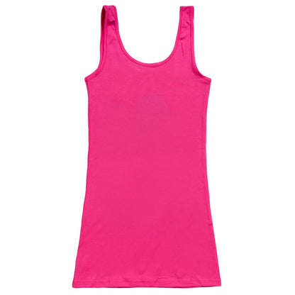 Good & Plenty Candy Fuschia Tunic Tank Dress - TVStoreOnline