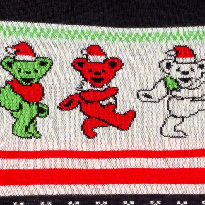 Grateful Dead Dancing Bears Adult Unisex Ugly Christmas Sweater - TVStoreOnline