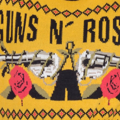 Guns N' Roses Logo Adult Unisex Ugly Christmas Sweater - TVStoreOnline