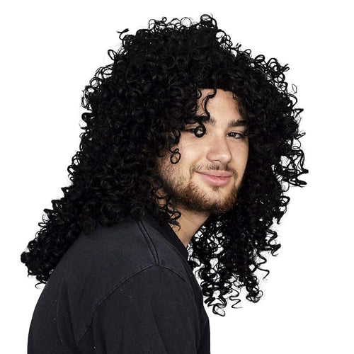 Hair Metal / Heavy Metal 1980s SLASH Guitar Rocker Halloween Cosplay Costume Wig - TVStoreOnline