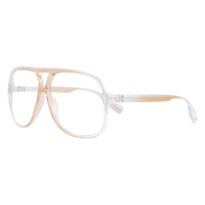 Halloween Costume Cosplay Gold Full Rim Aviator Kip Glasses - TVStoreOnline