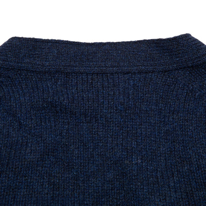 Harley Lambswool Cardigan in Cosmos