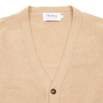 Harley Lambswool Cardigan in Sandstorm