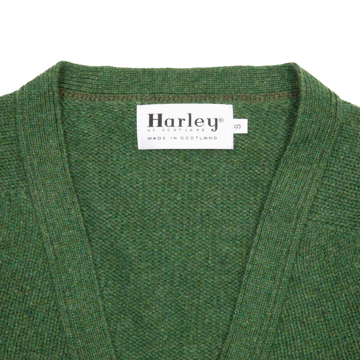 Harley Lambswool Cardigan in Serpentine