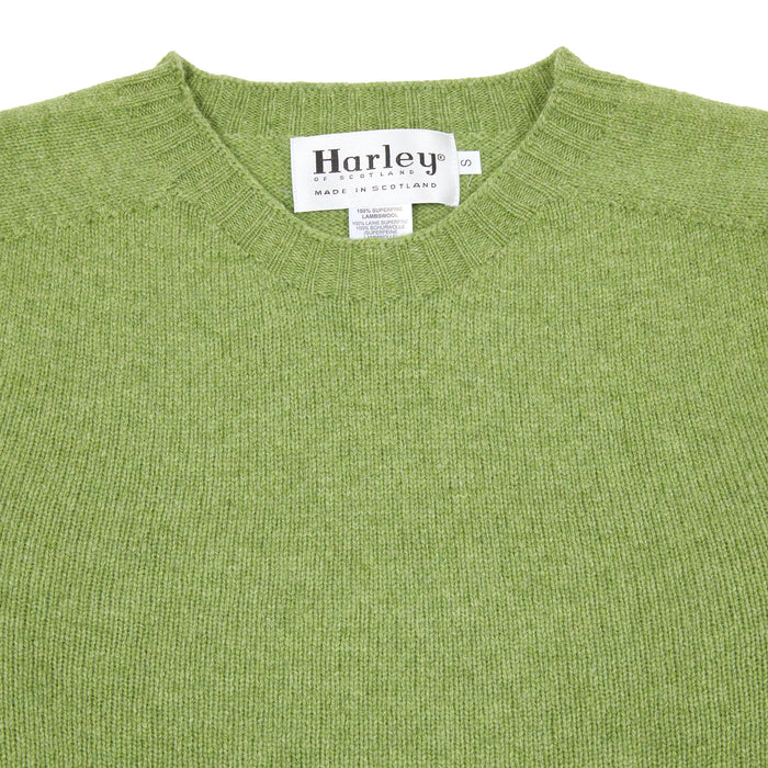 Harley Geelong Lambswool Jumper in Foliage