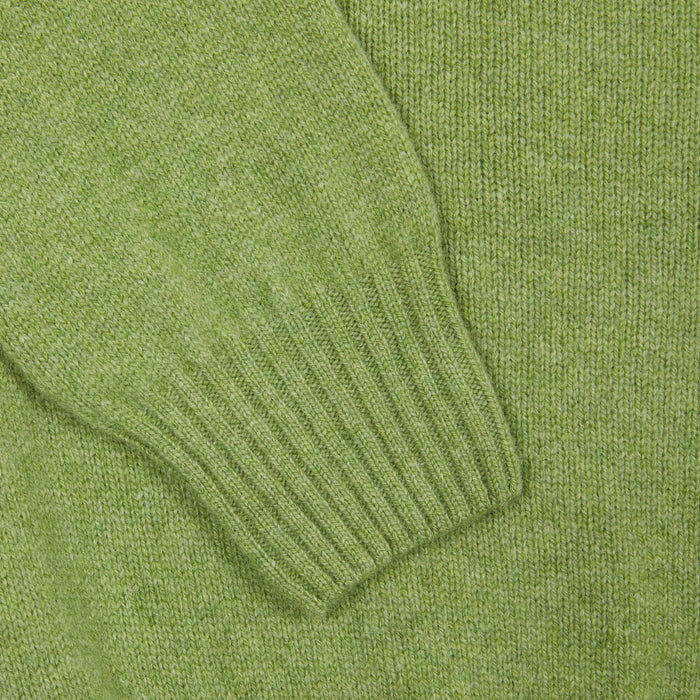 Harley Geelong Lambswool Jumper in Foliage