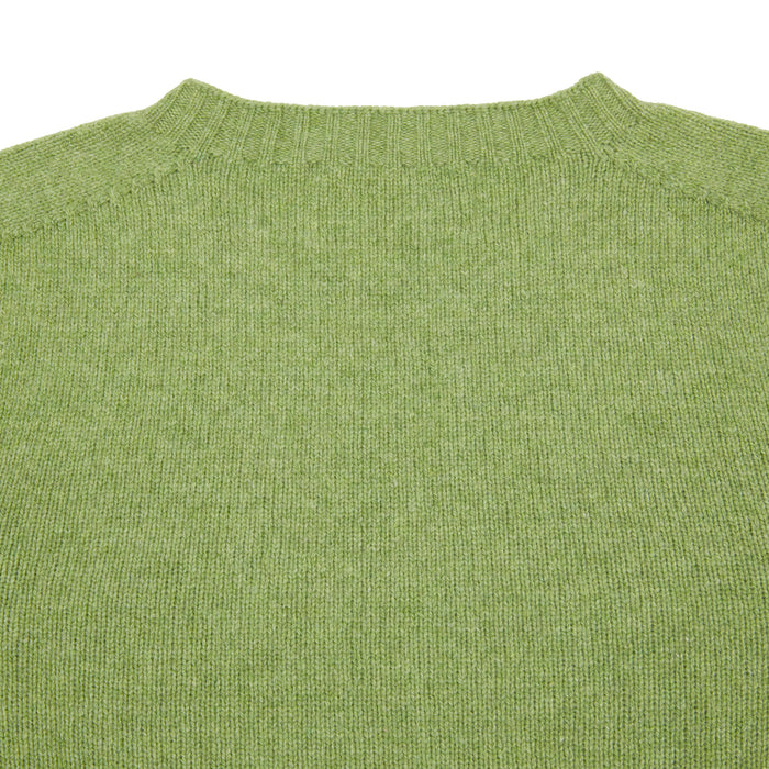 Harley Geelong Lambswool Jumper in Foliage