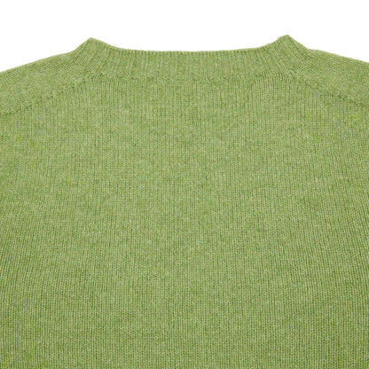 Harley Geelong Lambswool Jumper in Foliage