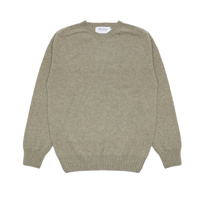 Harley Lambswool Jumper in Greensand
