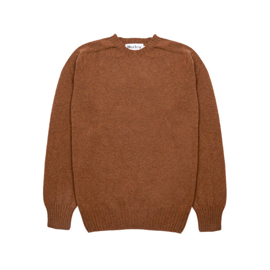 Harley Lambswool Jumper in Hazelnut