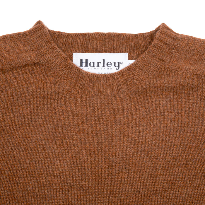 Harley Lambswool Jumper in Hazelnut