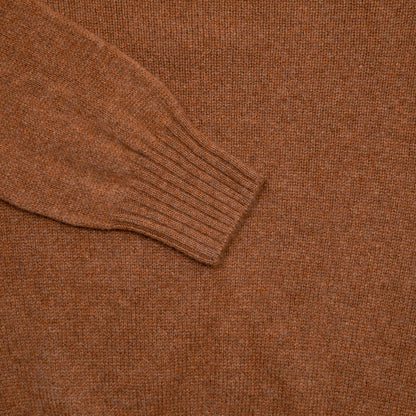 Harley Lambswool Jumper in Hazelnut