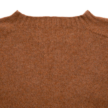 Harley Lambswool Jumper in Hazelnut