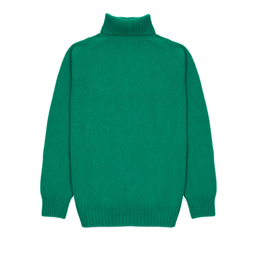 Harley Lambswool Rollneck Jumper in Jungle