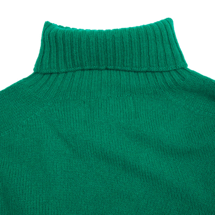 Harley Lambswool Rollneck Jumper in Jungle