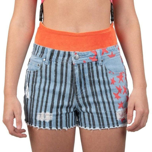 Harley Quinn Birds of Prey Cosplay Shorts-tvso