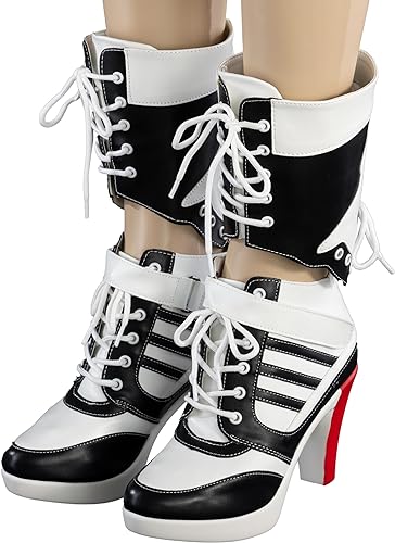 Harley Suicide Movie Girl High Heels Halloween Cosplay Costume Boots - TVStoreOnline