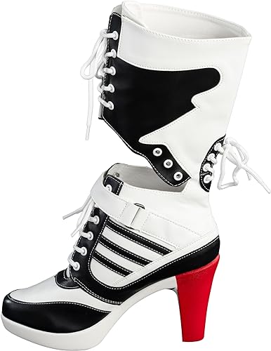 Harley Suicide Movie Girl High Heels Halloween Cosplay Costume Boots - TVStoreOnline
