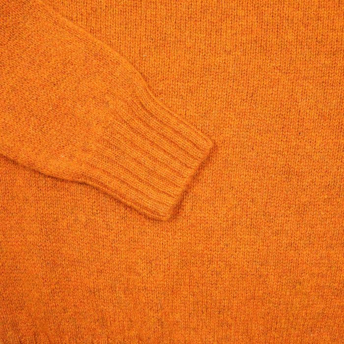 Harley Supersoft Knit Polo Jumper in Amber