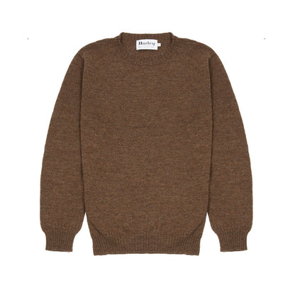 Harley Voe True Shetland Jumper in Natural Moorit