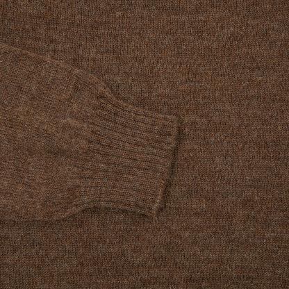 Harley Voe True Shetland Jumper in Natural Moorit