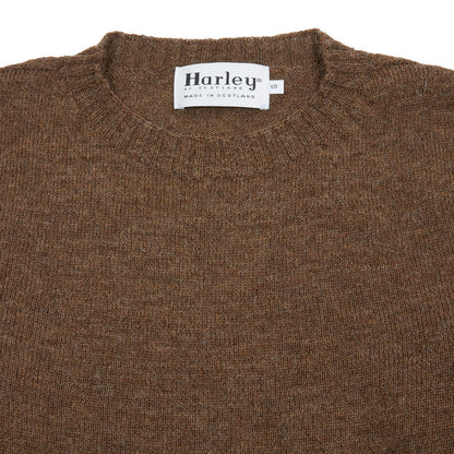 Harley Voe True Shetland Jumper in Natural Moorit