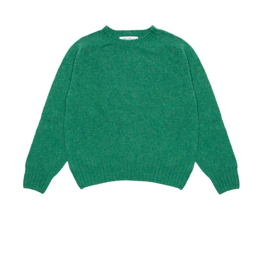 Harley Women's Cropped Jumper in Evergreen