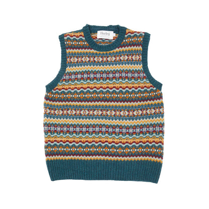 Harley Womens Fair Isle Jumper in Tempest