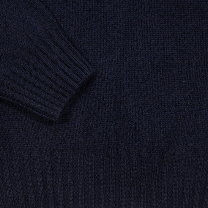 Harley Women's Crew Neck Geelong Jumper in Nero Navy