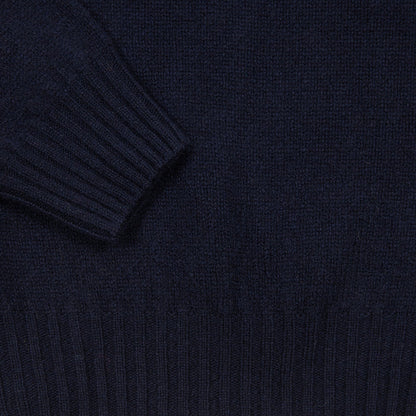 Harley Women's Crew Neck Geelong Jumper in Nero Navy