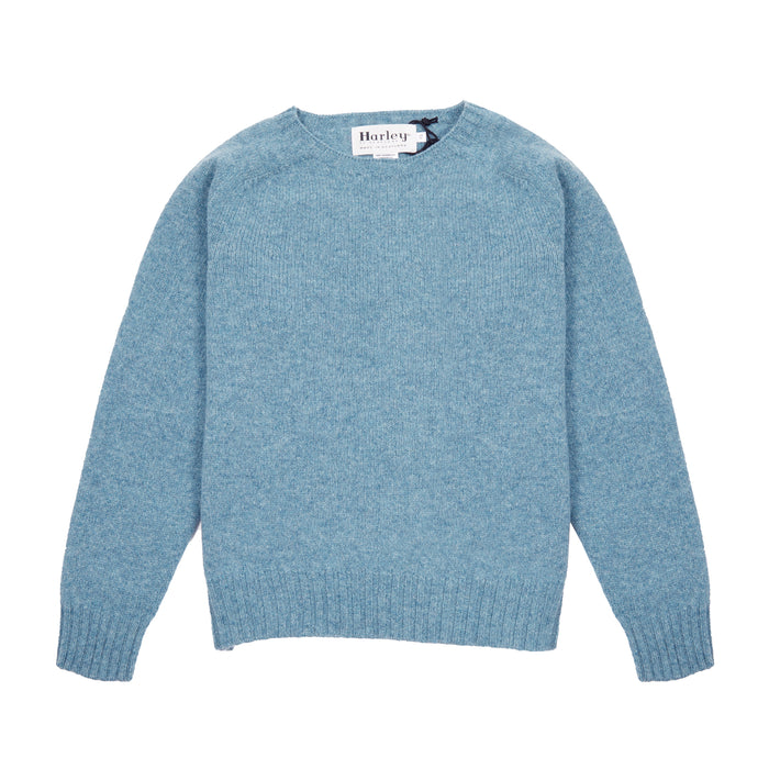 Harley Women's Lambswool Jumper in Oribe Green