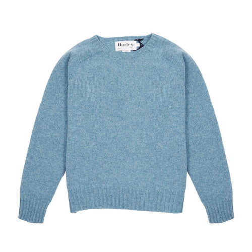 Harley Women's Lambswool Jumper in Oribe Green