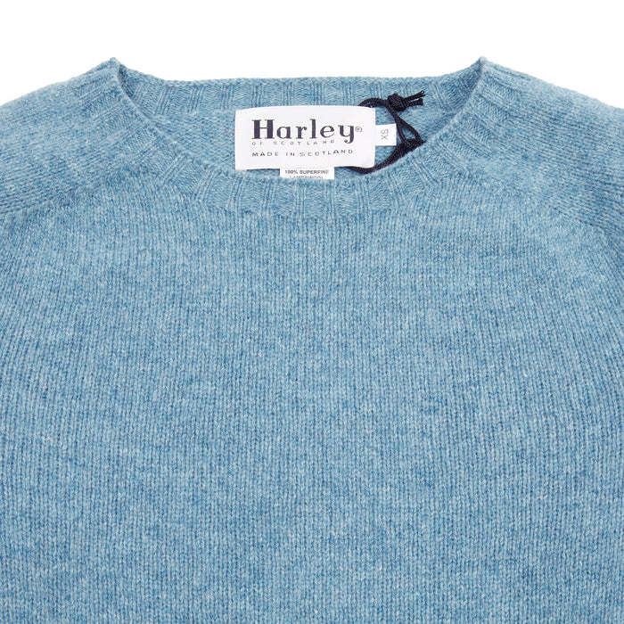 Harley Women's Lambswool Jumper in Oribe Green