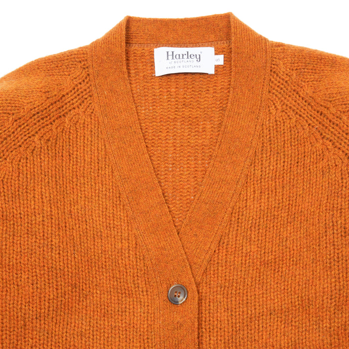 Harley Women's Supersoft Cardigan in Amber