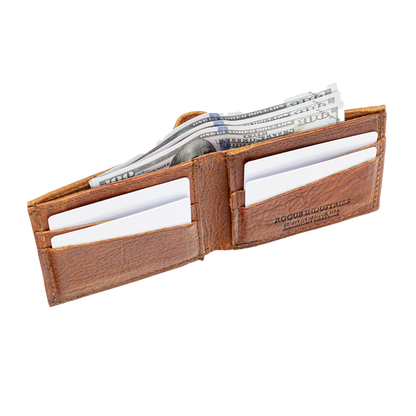 Heritage Wallet in Bison Leather