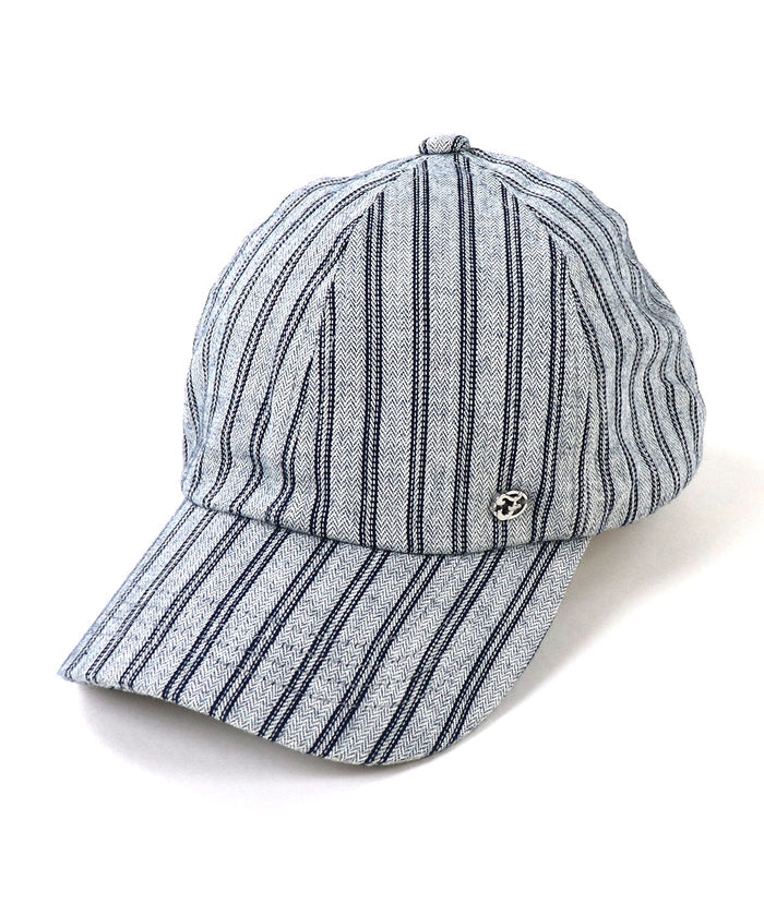 Herringbone Striped Cap