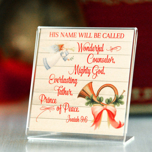 His Name Will Be Called (Isaiah 9:6)- Framed Mini Print