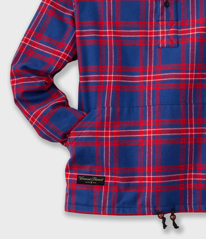 Hooded Flannel Pullover - Commonwealth