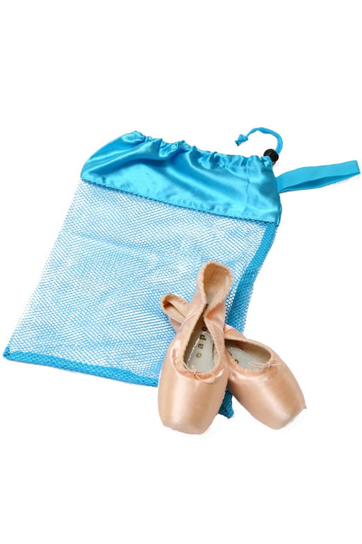Horizon Dance Mesh Shoe Bag, Light Blue 8329