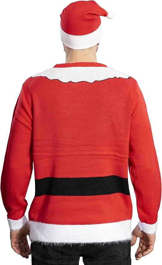 I Am the Santa Claus Knitted Ugly Christmas Sweater - TVStoreOnline