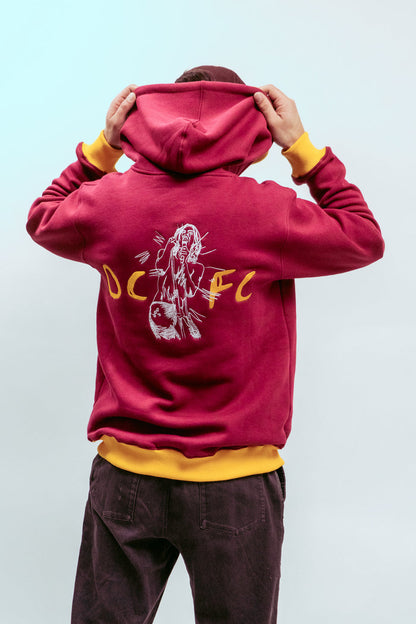 [ Iggy Pop x Detroit City FC ] City Icon Zip Hoodie - Official League