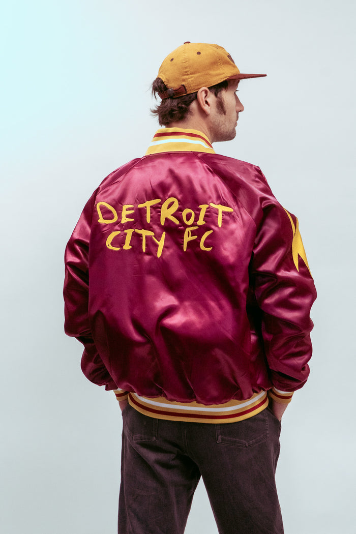 [ Iggy Pop x Detroit City FC ] Golden Leopard Cord - Official League