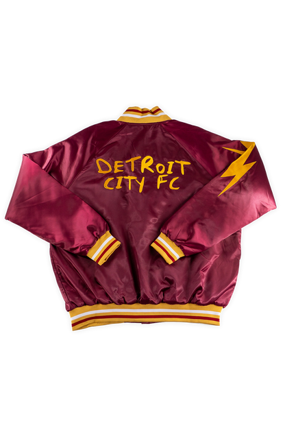 [ Iggy Pop x Detroit City FC ] Lightning Satin - Official League
