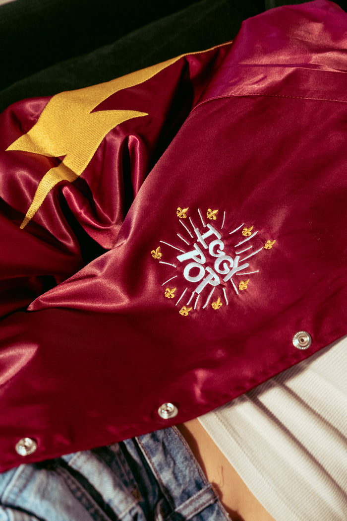 [ Iggy Pop x Detroit City FC ] Lightning Satin - Official League