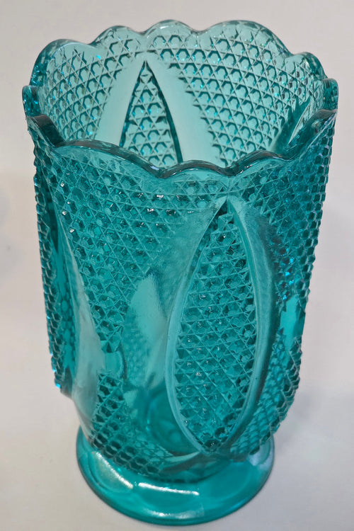 Imperial glass Aqua spooner